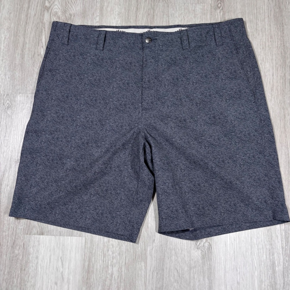 Callaway Mens Gray All Over Print Performance Golf Shorts Size 40 Media Pocket